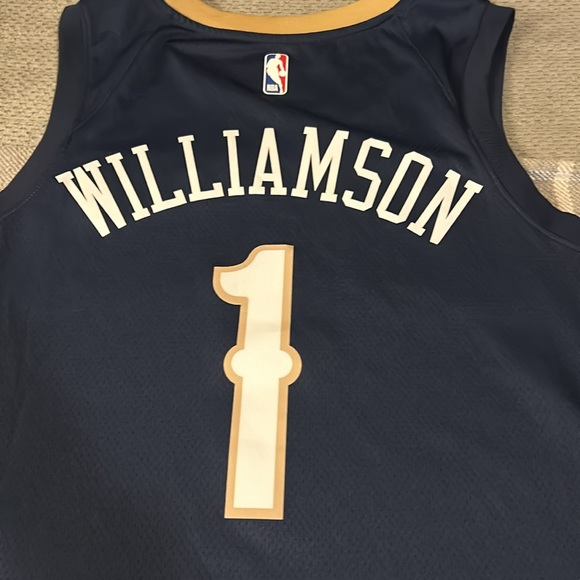 Men’s New Orleans Pelicans Zion Williamson rookie jersey mens size XL or 52 - Picture 8 of 8